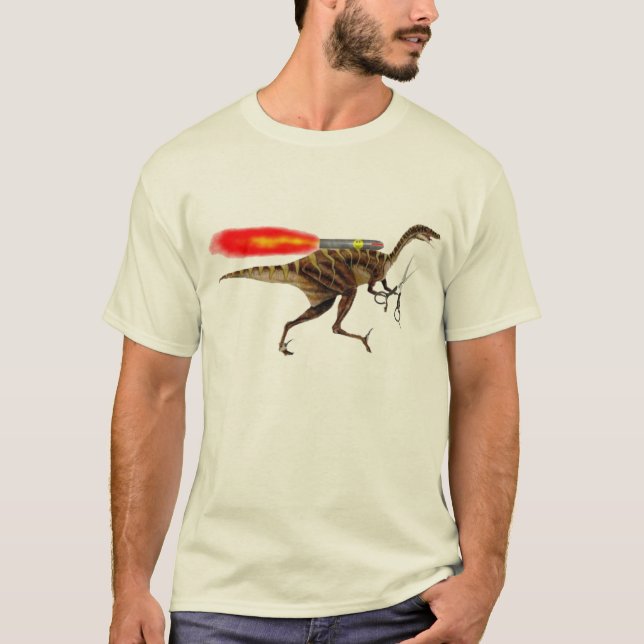 Camiseta Rocket Velociraptor Shirt (Frente)
