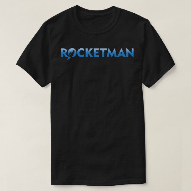 Camiseta Rocketman (Frente do Design)