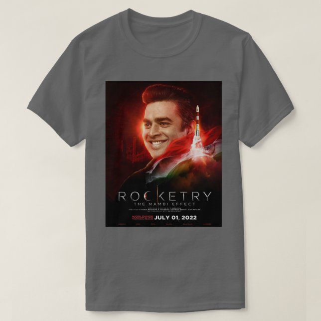 Camiseta Rocketry The Nambi Effect (Frente do Design)
