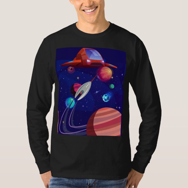 CAMISETA ROCKETSHIP (Frente)