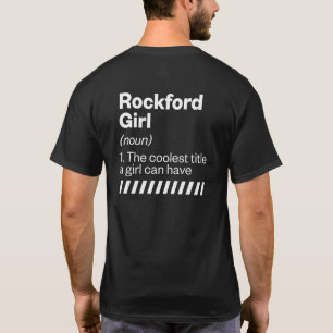 Camiseta Rockford Girl Definition Illinois Casa Il