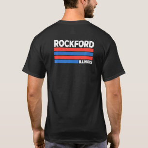 Camiseta Rockford Illinois Il Mantém A Cidade Florestal Rem