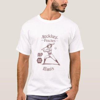 Camiseta Rockford Peaches Equipe de Baseball