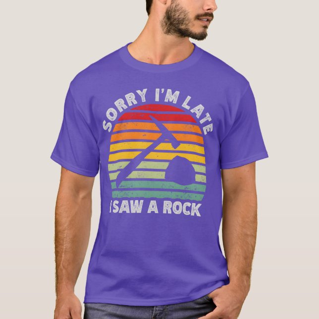 Camiseta Rockhounding Rock Collector Geology vintage (Frente)