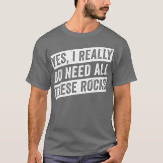 Camiseta Rockhouning Geology Rock Collector Geologista Rock