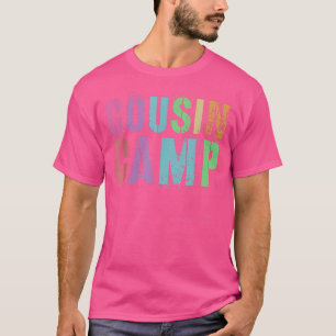 Camiseta Rockin' COUSIN CAMP Engraçada Vovó Vovô Reeduca