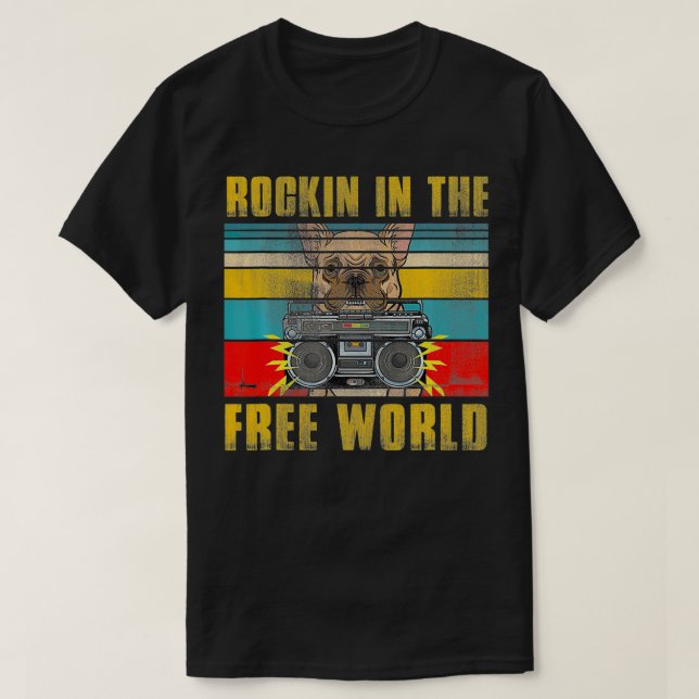 CAMISETA ROCKIN NO MUNDO LIVRE (Frente do Design)
