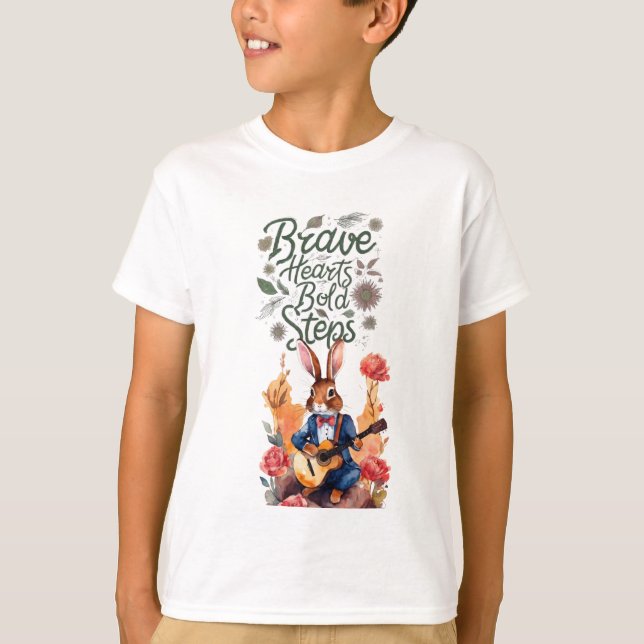 Camiseta Rockin' Rabbit Serenade (Frente)