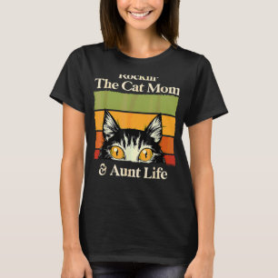 Camiseta Rockinu2018 A Gata Mãe, Tia Vida Bonita, Mamãe Ca