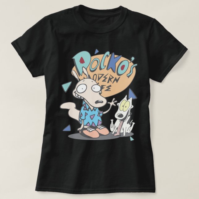 Camiseta Rockos Modern Life (Frente do Design)
