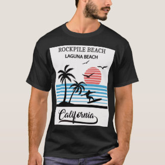 Camiseta Rockpile Beach Laguna Beach California
