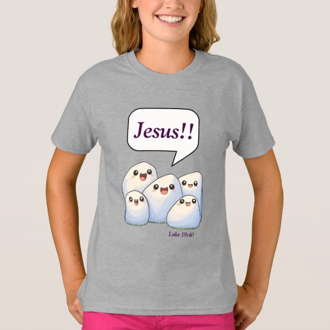 Camiseta Rocks Chama Seu Nome (Frente)