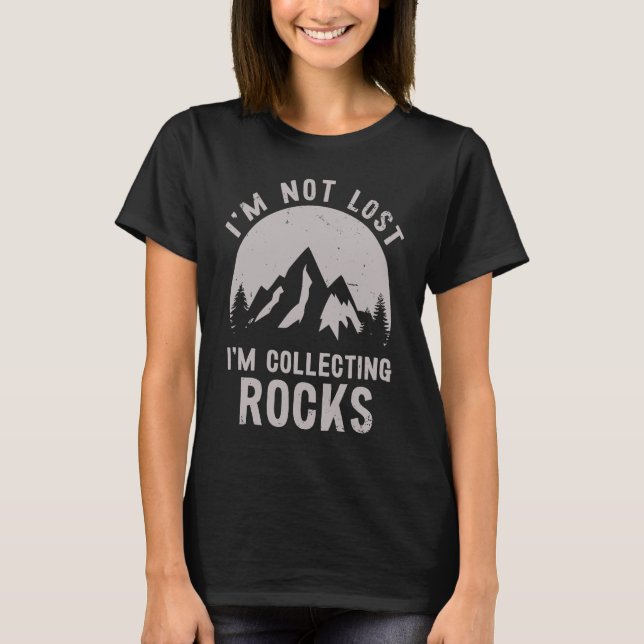 Camiseta Rocks Collector Geology Men Mulheres Amadoras Geol (Frente)