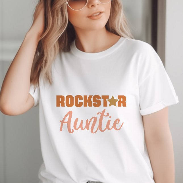 Camiseta Rockstar Auntie (Criador carregado)