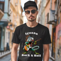Rockstar Iguana em uma Coloração Musical Burst