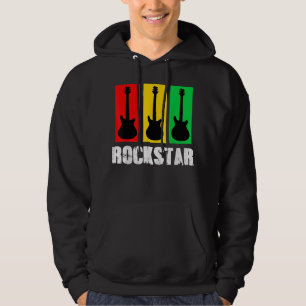 Camiseta Rockstar Kids Vintage Guitar