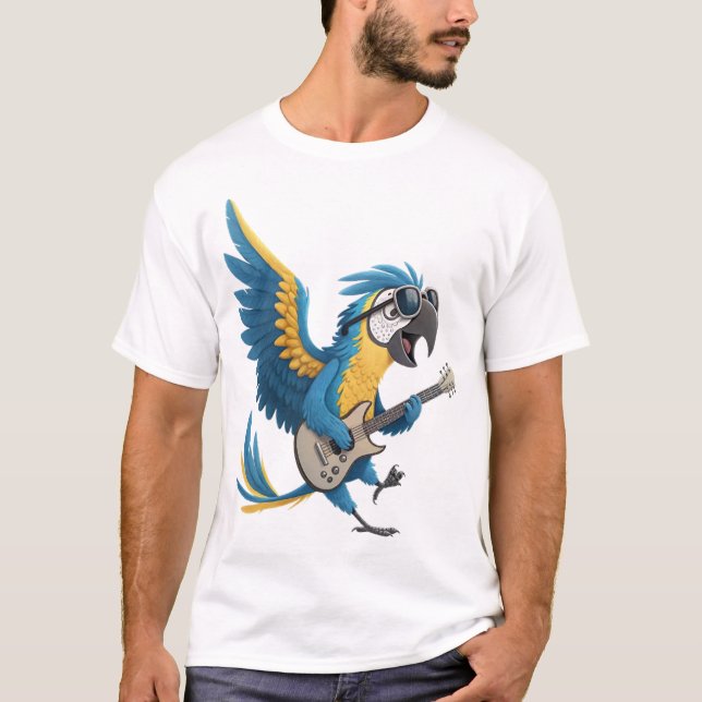 CAMISETA ROCKSTAR MACAW (Frente)