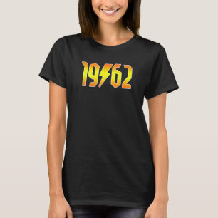 Camiseta Rockstars são Nasceres em 1962 Birthday Rock N Rol