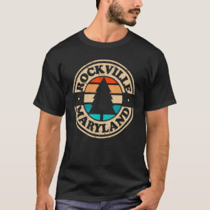 Camiseta Rockville Maryland MD Vintage Graphic Retro 70s 80