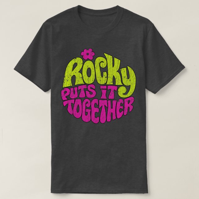 Camiseta Rocky Junta 1970 (Frente do Design)