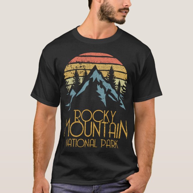 Camiseta Rocky Mounates National Park Colorado (Frente)