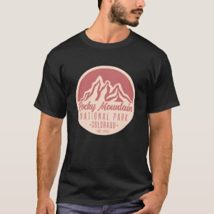 Camiseta Rocky Mountain National Park Colorado