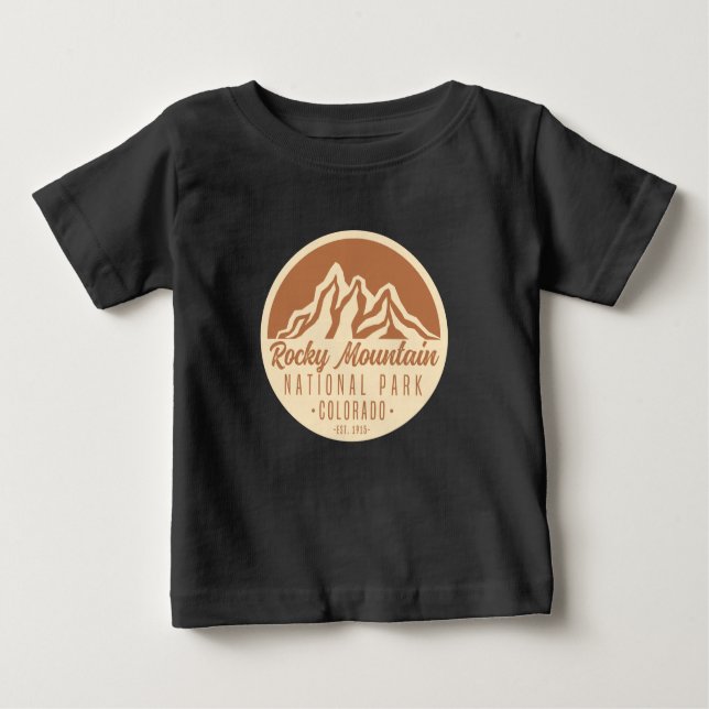 Camiseta Rocky Mountain National Park Colorado (Frente)