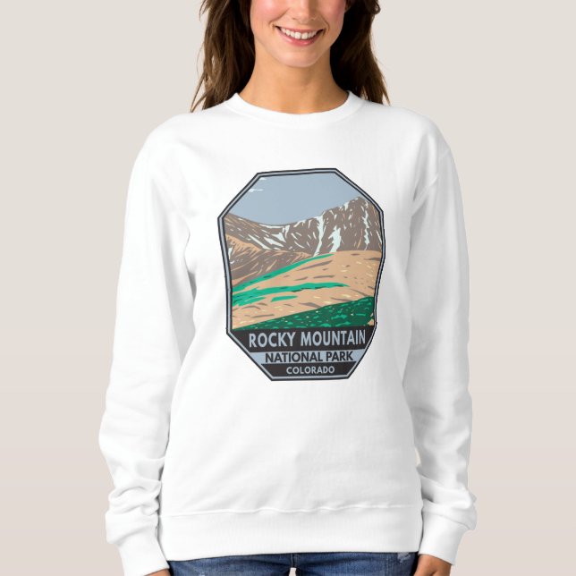 Camiseta Rocky Mountain National Park Colorado Grays Peak (Frente)