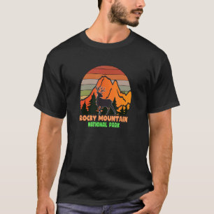 Camiseta Rocky Mountain National Park Colorado Traveler Vis