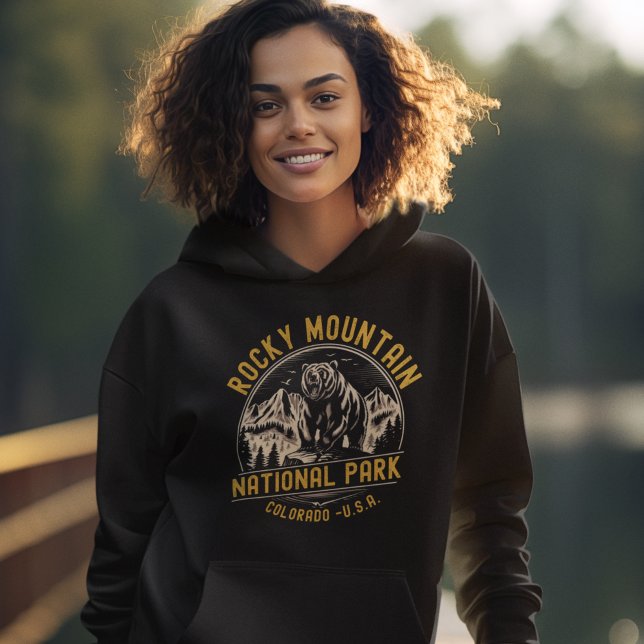 Camiseta Rocky Mountain National Park outdoors (Criador carregado)