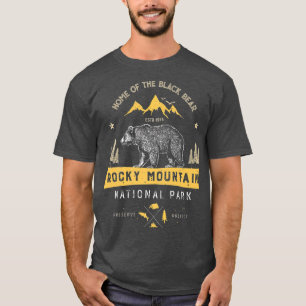 Camiseta Rocky Mountain National Park Vintage Colorado