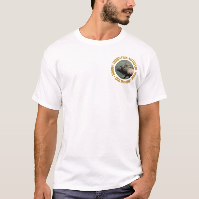 Camiseta Rocky Mountain NP (Frente)