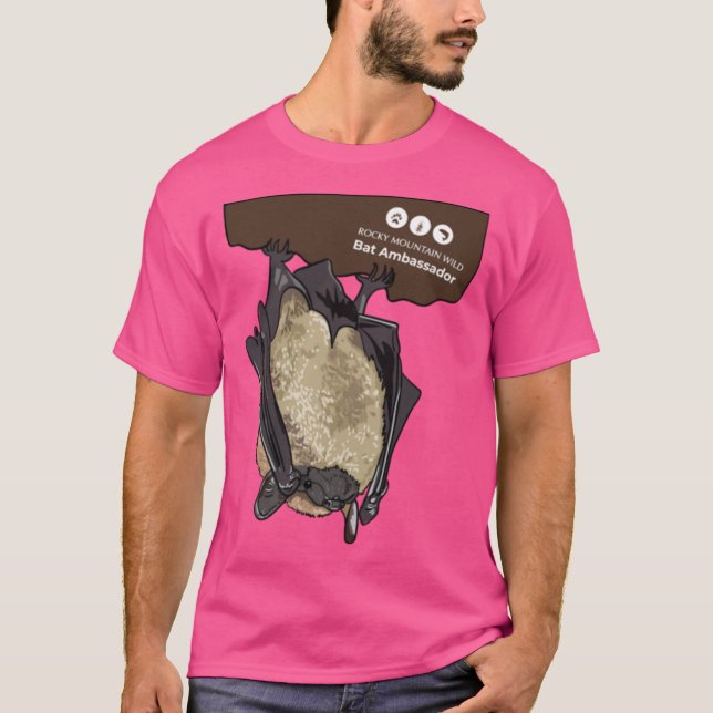 Camiseta Rocky Mountain Wild Bat Ambassador Oversized (Frente)