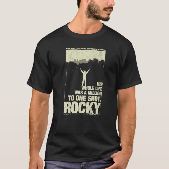 Camiseta Rocky Silhouette (Frente)