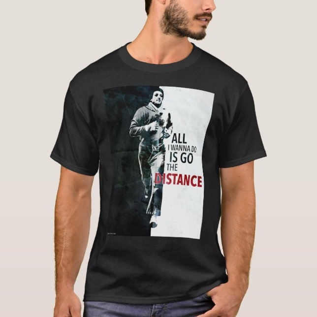 Camiseta Rocky Vai A Distância (Frente)