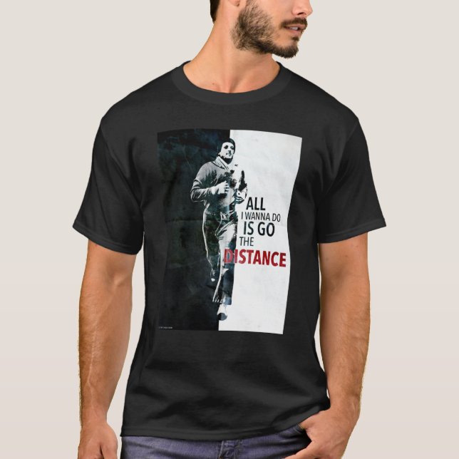 Camiseta Rocky Vai A Distância (Frente)