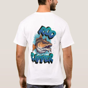 Camiseta Rod Ripper Giant Muskie Personalizar NOME Pesca