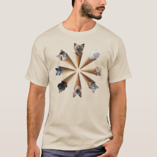Camiseta Roda Cone do gatinho