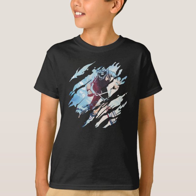 Camiseta Roda de bicicleta BMX (Frente)