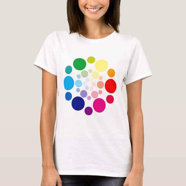 Camiseta Roda de Cores (Frente)