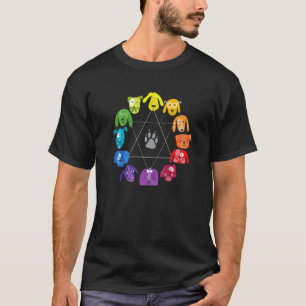 Camiseta Roda de Cores Arte Educacional Professor Tema Cach
