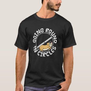 Camiseta Roda de Hamster, Girando em Círculos, Comédia de E