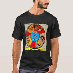 Camiseta Roda Do Feliz Mondo Bizarro Vintage Trabalho de ar