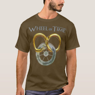 Camiseta Roda do Tempo Presente para Homens e Mulheres Ação