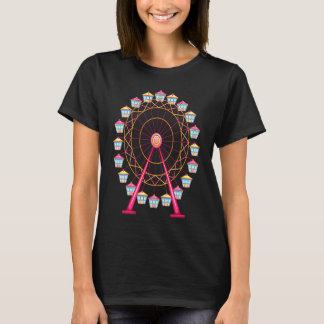 Camiseta Roda Gigante Homens Mulheres Crianças