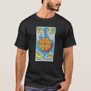 Camiseta Roda Tarot Crenças ocultas Divinção Mágica