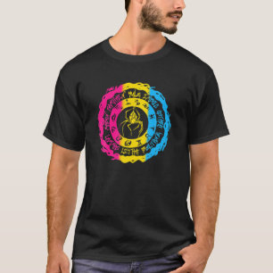 Camiseta Roda Wiccan Pansexual do Ano da Pansexualidade Wi