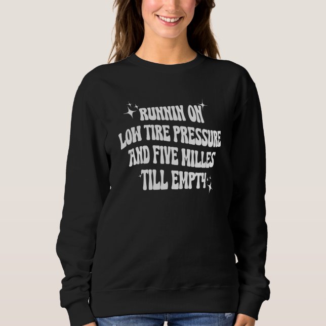 Camiseta Rodando Com Baixa Pressão Nos Pneus E Cinco Milhas (Frente)