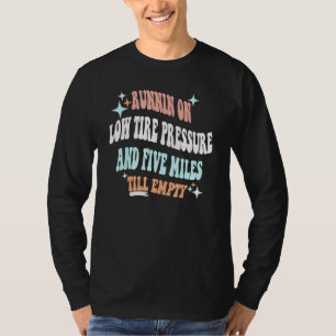 Camiseta Rodando com Pressão dos Pneus Baixa e Cinco Milhas