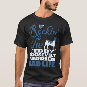 Camiseta Rodando O Ursinho Roosevelt Terrier Pai Life